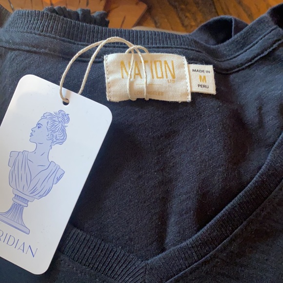 Nation Ltd Paige Smock Sleeve Tee - Picture 13 of 13